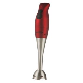 Brentwood 2-SPEED HAND BLENDER - RED Soft Grip Handle