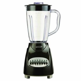 Brentwood 12-Speed Blender with Plastic Jar in Black