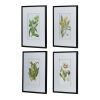 Set of 4 Botanical Flower Wall Art, Home Decor for Living Room, Dining Room, Bedroom, Hallway, 20" x 28"