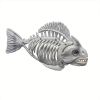 Spook Up Your Home with this Life-Size Skeleton Fish Decoration!