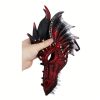 1pc Party Masquerade Cosplay Dragon Mask Halloween Easter Performance Props Mask PU Material Mask