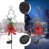 Christmas tree solar stake light