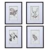 Set of 4 Botanical Wall Art Prints, Home Decor for Living Room, Dining Room, Bedroom, Hallway, 20" x 28"