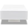 Coffee Table High Gloss White