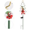 Christmas tree solar stake light