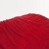 Rosella Modern Microfiber 8 Foot Bean Bag, Red