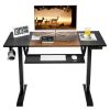 48 Inch Standing Desk with Keyboard Tray