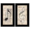 Trendy Decor 4U "Music" Framed Wall Art, Modern Home Decor Framed Print for Living Room, Bedroom & Farmhouse Wall Decoration by Marla Rae