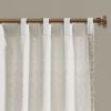 Mila Cotton Printed Curtain Panel with Chenille detail and Lining